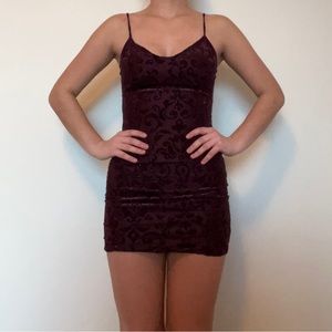 Women’s Windsor Homecoming Purple Mini Dress